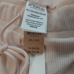 Victoria's Secret Pink Waffle Knit Lounge pants